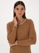 Джемпер женский Pierre Cardin G022SZ0TK-000-2337079(Camel) S Верблюжий (8683859308767) - изображение 6