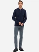 Поло длинное мужское Pierre Cardin G021SZ0TK-000-2316814(Açık Lacivert) L Темно-синее (8683859241347) - изображение 3