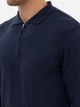 Поло длинное мужское Pierre Cardin G021SZ0TK-000-2316814(Açık Lacivert) L Темно-синее (8683859241347) - изображение 7