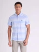 Рубашка хлопковая летняя мужская U.S. Polo Assn 11H0280-VQ00A(AZURE BLUE) M Голубая (786662488621) - изображение 1