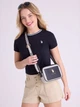 Сумка кросс-боди через плечо женская маленькая U.S.Polo Assn 27A360-AA00A(Black) Черная (786662315439_1159866762) - изображение 2
