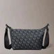 Сумка кросс-боди через плечо женская тканевая маленькая Calvin Klein 4F3353G(Black-Gray) Черная (196669718711) - изображение 1