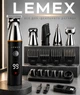 Премиальный Триммер для бороды 5в1 LEMEX STYLING TOOLS Тример для тела, носа, бритья с магнитными насадками, тример для интимных зон LM4414 IPX6 Version 2026 - изображение 1