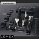 Премиальный Триммер для бороды 5в1 LEMEX STYLING TOOLS Тример для тела, носа, бритья с магнитными насадками, тример для интимных зон LM4414 IPX6 Version 2026 - изображение 11