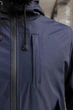 Чоловіча куртка Softshell демісезона без флісу водостійка Easy Intruder 4XL Темно синя - зображення 10