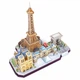 3D пазл CubicFun City Line Париж (MC254h) - изображение 4