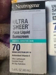 Набор солнцезащитных средств Neutrogena Ultra Sheer SPF 70 (лосьон для тела 88 мл и флюид для лица 40 мл) - изображение 6