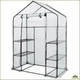 Складной парник Neo Tools 195×143×73 см с ПВХ-плёнкой и 4 полками - изображение 1