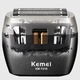 Бездротова бритва для чоловіків USB-C Kemei KM-T416 Чорна - изображение 6