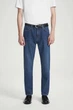 Джинси чоловічі COS pillar regular-fit tapered jeans 1052587028 31/32 Синій - изображение 2