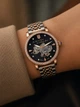Женские наручные часы Awarder 047 «Де би не була» Silver-Gold-Black - изображение 4