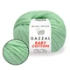 Пряжа Gazzal Cotton Baby, Водяная зелень №3425, 50 г/165 м, Газзал Беби Коттон хлопок с акрилом, демисезон, нить для вязания - изображение 1