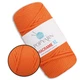 Шнур для макраме Popyarn Macrame XL, Помаранчевий №424, 250 г / 125 м, 100% поліпропілен - для в'язання сумок, килимків, кошиків, панно, декору - зображення 1