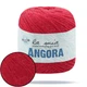La Mia Angora, Красный №4 - пряжа для вязания 50г/125м, 15% ангора / 15% вискоза / 50% полиамид - изображение 1