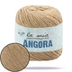 La Mia Angora, Латте №98 - пряжа для вязания 50г/125м, 15% ангора / 15% вискоза / 50% полиамид - изображение 1