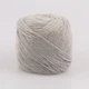 La Mia Angora, Светло-серый №47 - пряжа для вязания 50г/125м, 15% ангора / 15% вискоза / 50% полиамид - изображение 2