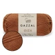 Пряжа Gazzal Giza (Газал Гиза) Медный №2484, 100% мерсеризованный хлопок, 50 г / 125 м, летняя пряжа, хлопок для вязания крючком и спицами - изображение 1