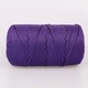 Шнур для макраме Popyarn Macrame XL, Фіолет №438, 250 г / 125 м, 100% поліпропілен - для в'язання сумок, килимків, кошиків, панно, декору - зображення 3