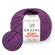 Пряжа Gazzal Cotton Baby, Баклажан №3441, 50 г/165 м, Газзал Беби Коттон хлопок с акрилом, демисезон, нить для вязания - изображение 1