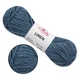 Пряжа Candy-Yarn Linen, 96% лен/4% полиэстер, 50 г/135 м, натуральная летняя пряжа для топов, туник, одежды и аксессуаров, цвет Джинс №13 - изображение 1