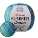 YarnArt Summer Dream, №4304, летняя пряжа ЯрнАрт Саммер Дрим 100 г / 350 м, хлопок с вискозой, секционное окрашивание, для вязания крючком и спицами - изображение 1