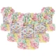Упаковка Alize Puffy Color, №5862, 5шт - плюшевая пряжа с готовыми петлями для вязания руками 100г / 9 м – для пледов, аксессуаров - изображение 1