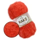 Nako Paris, Красно-гранатовый №11271, фантазийная пряжа с длинным ворсом, 100 г / 245 м, 40% премиум акрил / 60% полиамид, для одежды, аксессуаров - изображение 1
