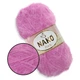 Nako Paris, Розовый №3294, фантазийная пряжа с длинным ворсом, 100 г / 245 м, 40% премиум акрил / 60% полиамид, для одежды, аксессуаров и декора - изображение 1