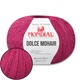 Mondial Dolce Mohair, Розовый №743 - итальянская пряжа с мохером, 50 г / 150 м, 60% кид мохер, 40% акрил, для свитеров, кардиганов, палантинов - изображение 1