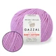 Пряжа Gazzal XL Baby Cotton, Сиреневый №3422, нить 50г/105м Газзал Беби Коттон ХЛ вязание, полухлопок для спиц и крючка - изображение 1