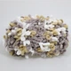 Alize Puffy Fine Color, №6403 (100г/14м) плюшевая фантазийная пряжа с готовыми петлями для вязания руками пледа игрушек и балаклавы, Ализе Пуффи Файн - изображение 2