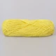Пряжа Candy-Yarn Linen, 96% льон/4% поліестер, 50 г/135 м, натуральна літня пряжа для топів, тунік, одягу та аксесуарів, колір Жовтий №03 - зображення 2