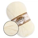 Alize Angora Gold, Молочный №62 – тонкая пряжа с ангорой, 100 г/550 м, акрил 80% / шерсть 20% - для вязания свитеров, шарфов, шалей - изображение 1