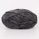 Плюшева пряжа Premium Yarn Baby Love, Графіт №367, 100% поліестер, 100г/120м, для в'язання іграшок, дитячого одягу, пледів, амігурумі - зображення 2
