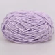 Candy-yarn Micro Velour, Светлая-сирень №15, микровелюр 40г/100м, плюшевая пряжа для вязания игрушек, амигуруми, пледов, велюровая мягкая пряжа - изображение 3