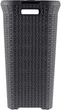 Корзина для белья пластиковая Curver Natural Style 60 л (00707) Темно-серый - изображение 2