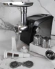 Универсальная мясорубка-соковыжималка терка шинковка Rainberg 3800W, Мощная мясорубка с насадками для колбасок RB-673 - изображение 13