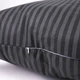 Набір подушок №0115 Сolor Fun Line 17-0611 Stripe Black Вовна (середні) 50*70*2 - зображення 4