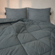 Набір антиалергенний 3M ТМ THINSULATE ТМ Супер Теплий Eco Light Gray №9033 (ковдра + подушки 50*70 середні) 140*205+2*50*70 - зображення 5