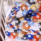 Одеяло антиаллергенное Kids Time 20-0032 Colored bears бязь (зимнее) Детский - изображение 3