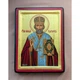 Писаная икона Святой Николай Чудотворец 20×26 см - изображение 3