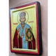 Писаная икона Святой Николай Чудотворец 20×26 см - изображение 5