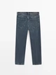 Джинсы мужские Massimo Dutti Tapered Fit 36 темно-синий - изображение 7