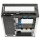 Корпус HAVN HS 420, White, без БЖ, Mid Tower, для E-ATX / ATX / MicroATX / Mini-ITX, 1xType-C / 2xUSB 3.2, макс. CPU - 185 мм / VGA - 480 мм, бічна та передня панель із загартованого скла (HVN-CA-HS420-05) - зображення 6