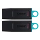 Флеш накопичувач USB 64Gb Kingston DataTraveler Exodia, Black/Teal, USB 3.2 Gen 1, 2 шт у комплекті (DTX/64GB-2P) - изображение 1