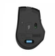 Миша бездротова A4Tech FG35CS Plus "Fstyler" Silent, Black/Grey, USB 2.4GHz, оптична, 1000 - 3200 dpi, 7 кнопок, аккумулятор - изображение 5