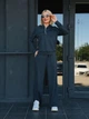Женский костюм спортивный демисезонный Fashion 42/44 графит - изображение 3