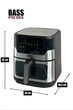 Аэрофритюрница мультипеч Bass Polska 9 л Wi-Fi Фритюрница без масла Air fryer аэрогриль для фри - изображение 3