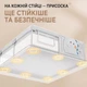 Детский манеж Lumpurini Tibaldo L серый с дверцей на фиксаторе и карманом для игрушек (B01150) - изображение 4
