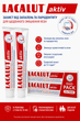 Зубна паста LACALUT aktiv DUO PACK(подвійне пакування) 2 шт. × 75 мл - зображення 1